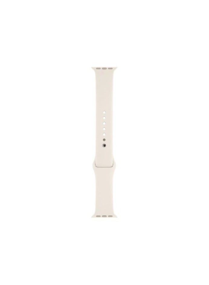TWEGGON Apple Watch band 45MM/44MM/42MM/49MM Silicone Strap for Apple Watch All Series Starlight - Image 3