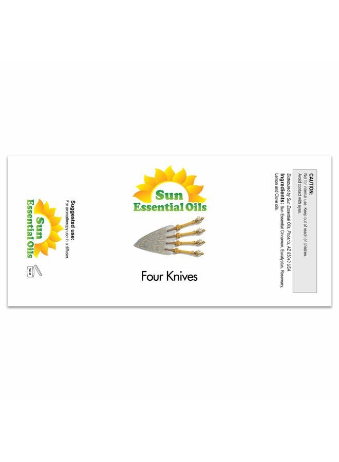Sun Essential Oils Four Knives Essential Oil 16oz for Aromatherapy, Diffuser, Candles, Soaps, lotions, or shampoos, DIY - Image 2