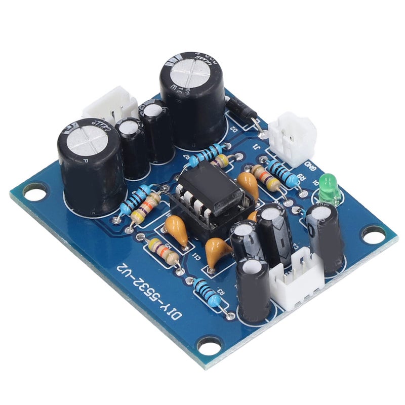 لوحة مكبر الصوت المسبق ثنائية الجوانب PCB، تكبير 5x، مقاومات فيلم معدني 12-35 فولت، حجم مدمج - Image 3