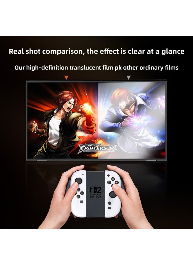 Generic Switch 2 HD Tempered Film Nintendo NINTENDO SWITCH 2 Positioning Frame Film Artifact-Color:2 Pieces Of Tempered Film [set + Film Artifact]  - Image 4