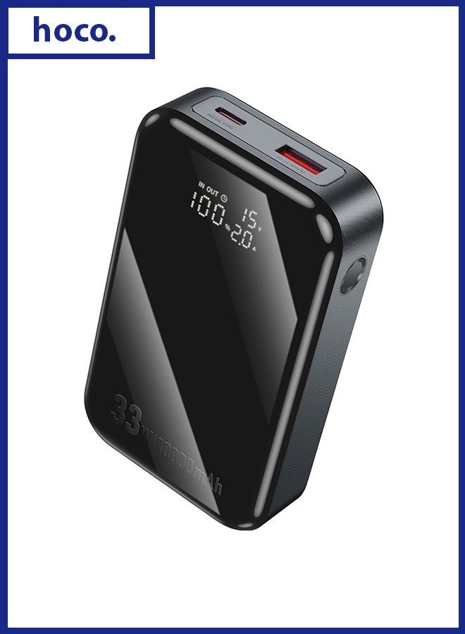 hoco. Q30 Fast charge 33W power bank(10000mAh, Black) - Image 1
