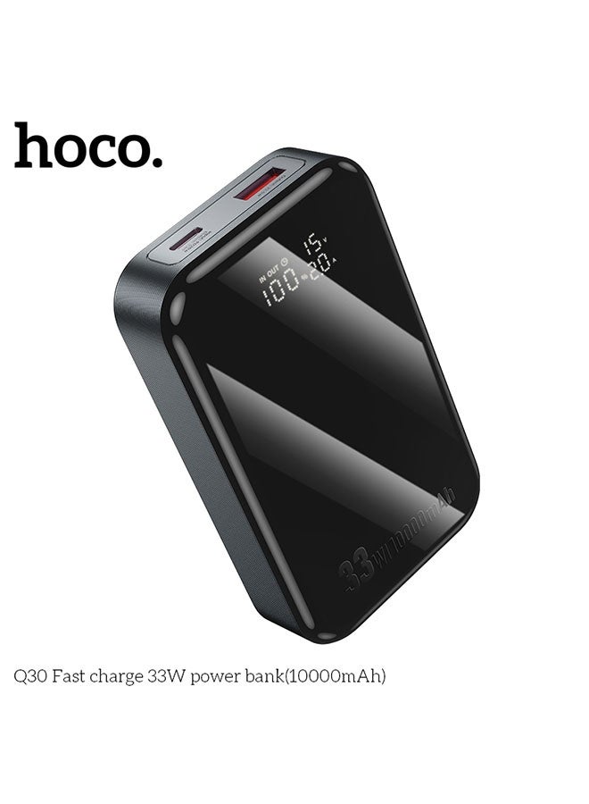 hoco. Q30 Fast charge 33W power bank(10000mAh, Black) - Image 5