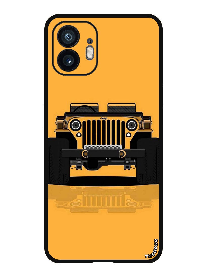 Theodor Protective Case Anti Scratch Shock Proof Bumper Cover For Nothing Phone (2) Jeep Minimal - Image 1