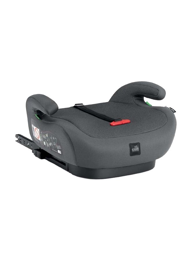 Cam - مقعد مبطن للأطفال Vista I-Size، مساند للذراعين، خارجي، أصلي، خفيف الوزن ومريح للأطفال والرضع، سهل السفر، حماية، سهل الإزالة، حتى عمر 0-3 سنوات 7.5 كجم - رمادي/رمادي فاتح - Image 1