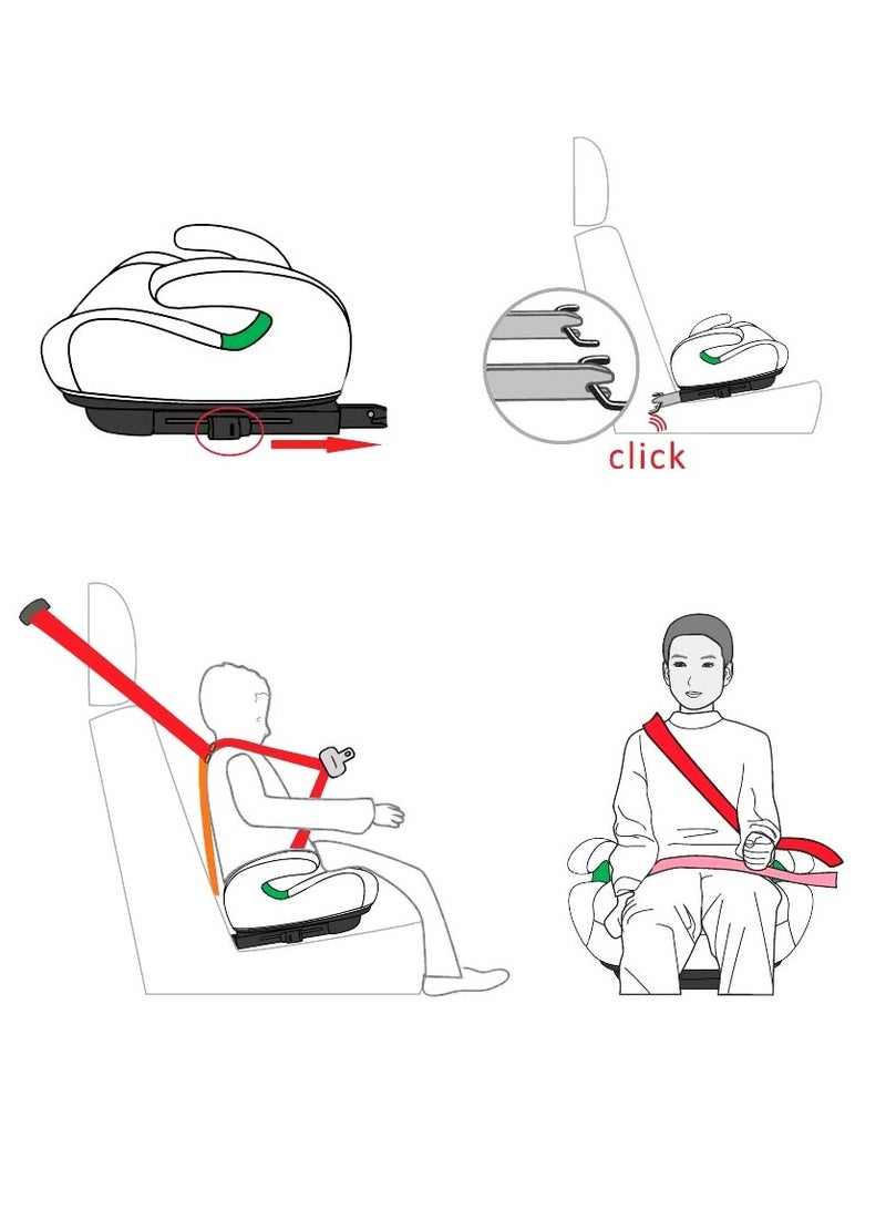 Cam - مقعد مبطن للأطفال Vista I-Size، مساند للذراعين، خارجي، أصلي، خفيف الوزن ومريح للأطفال والرضع، سهل السفر، حماية، سهل الإزالة، حتى عمر 0-3 سنوات 7.5 كجم - رمادي/رمادي فاتح - Image 2