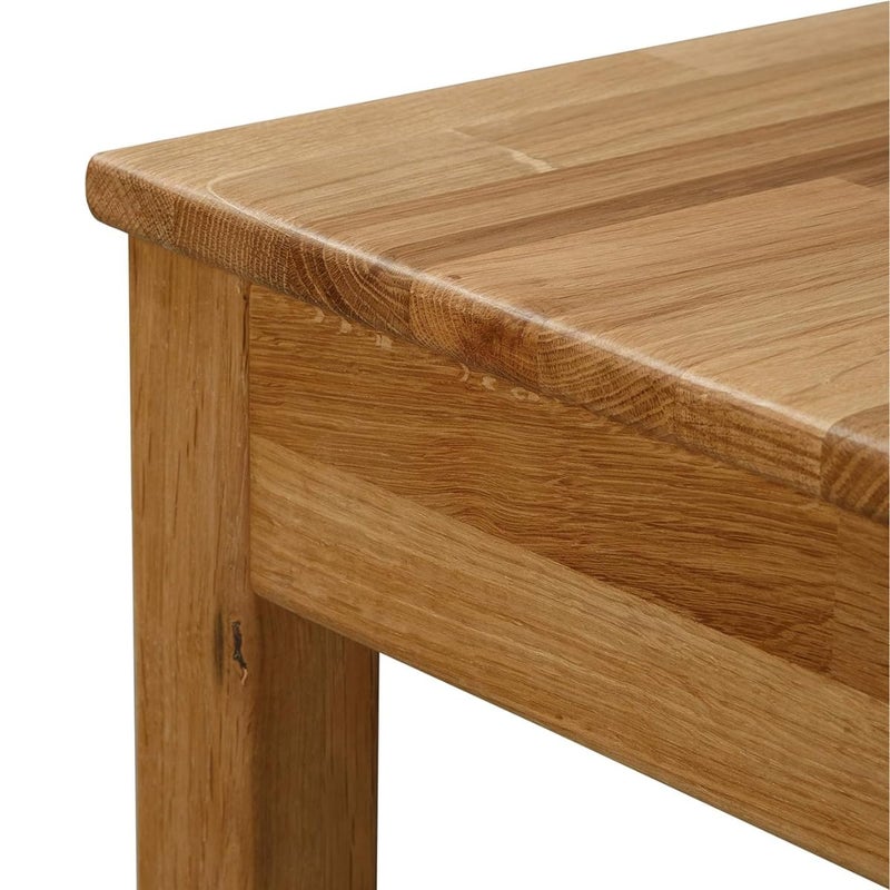 Carpentray carpentray Store 100cm Long Solid Sheesham Wood Dining Bench for Living Room Living Room Bench for Study Home Furniture Light Brown  - Image 5