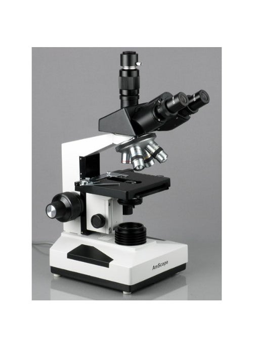 AmScope AmScope  40X2000X Lab Clinic Veterinary Trinocular Compound Microscope with 5MP Camera  T490B5M  - Image 3