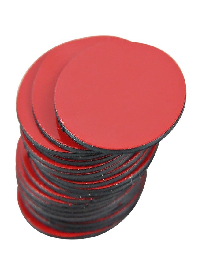 MasterVision Magnetic Color Coding Dots, 3/4 Inch Diameter, Red, Pack of 20 (FM1604) - Image 1
