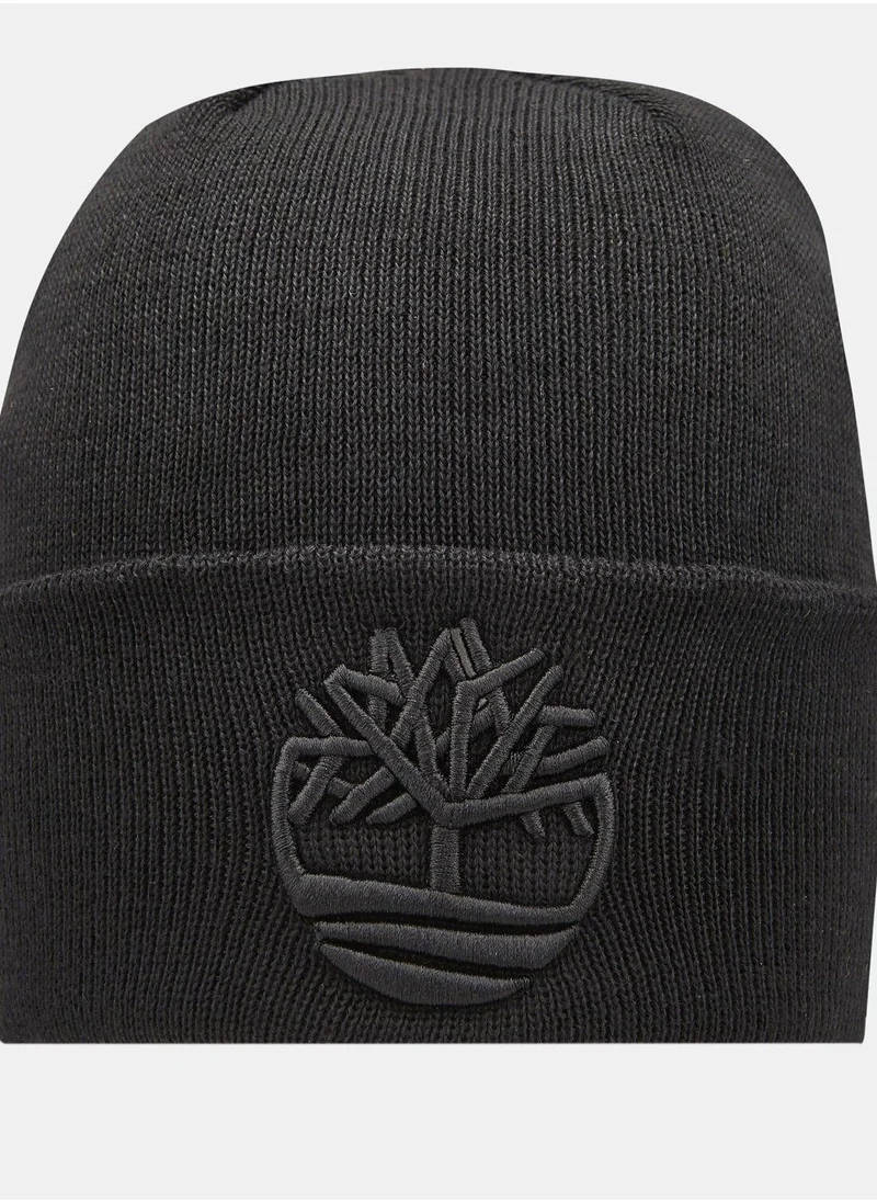 Timberland Men's Tonal 3D Embroidery Beanie