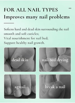 AuQuest Cuticle Care Oil - Deep Acting Cuticle Oil, Nail Hardener, Nourishes, Moisturizes, Moisturizes Dry And Cracked Nails, Nourishes And Softens Cuticles  - Image 2