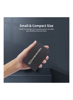نيبمينينت سويتش KVM بمنفذين HDMI/USB بدقة 2K*4K عالية الوضوح 2 في 1 ومضيفين كمبيوتر يتشاركان مع مجموعةٍ من الشاشة ولوحة المفاتيح والماوس طراز Am-Kvm 201cl أيموس أسود  - Image 4