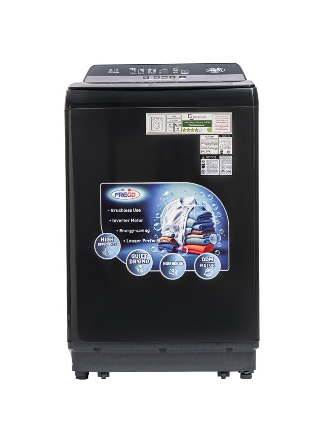 Frego 12 Kg Semi Automatic Top Load Washing Machine | Direct Drive Motor | Inverter Technology - Image 1