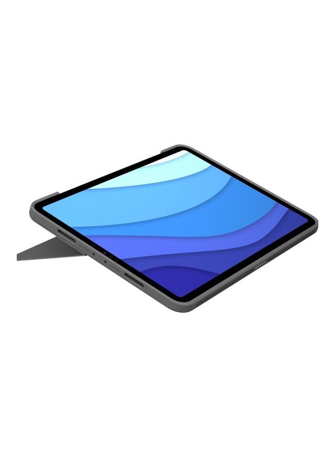 Logitech Combo Touch Case Cover For Apple iPad Pro 11-Inch (1st Gen, 2nd Gen, 3rd Gen) Sand - Image 4