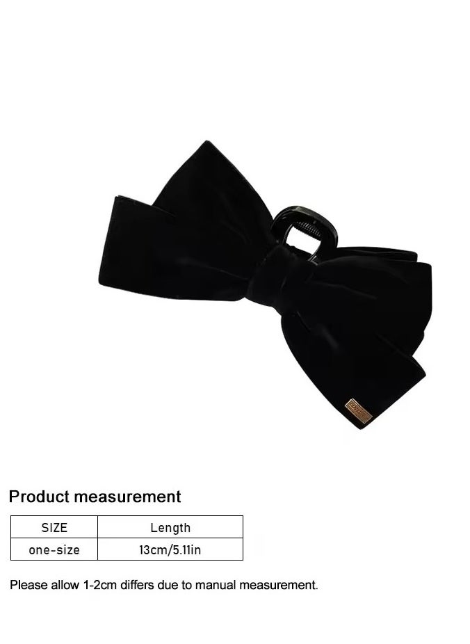 Goolsky Large Bow Hair Claw Nonslip Hair Jaw Strong Hold Clamps Fashion Hair Accessories for Women and Girls  - Image 2