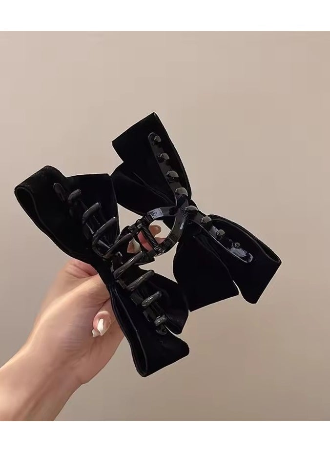 Goolsky Large Bow Hair Claw Nonslip Hair Jaw Strong Hold Clamps Fashion Hair Accessories for Women and Girls  - Image 3