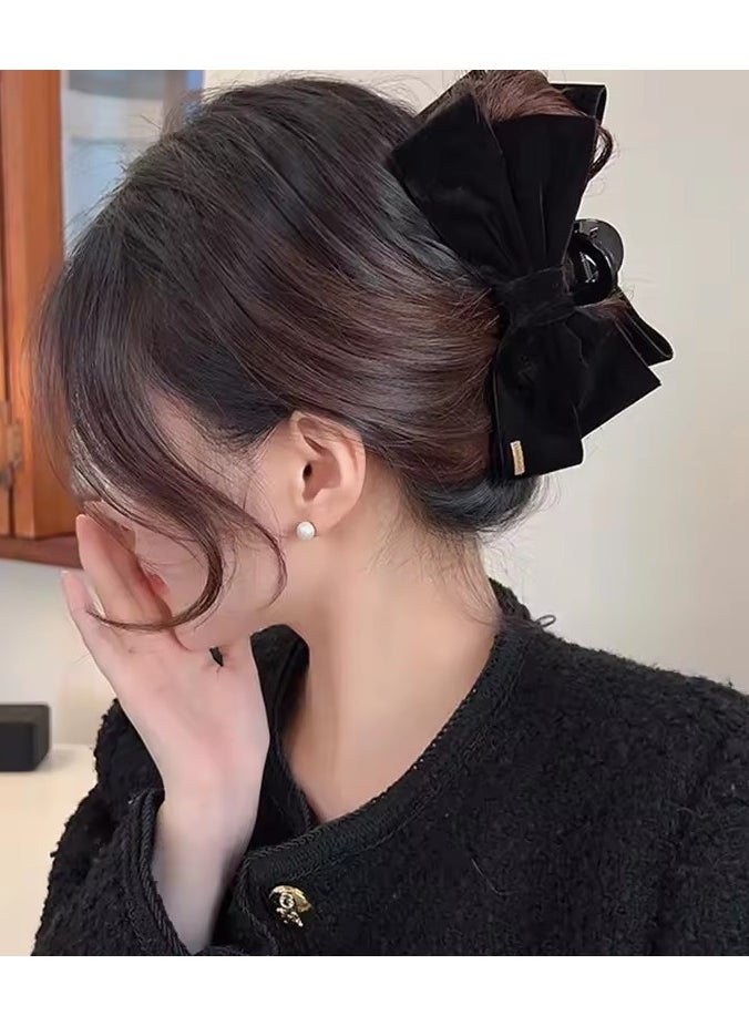 Goolsky Large Bow Hair Claw Nonslip Hair Jaw Strong Hold Clamps Fashion Hair Accessories for Women and Girls  - Image 4
