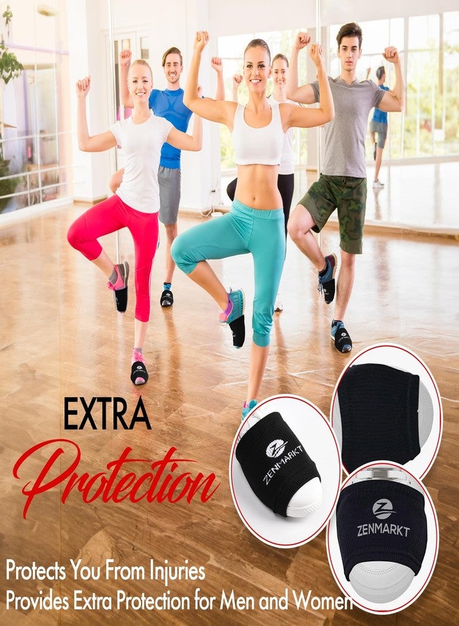 Zenmarkt Dance Socks Over Sneakers - Pivot Freely & Safely Twist on Smooth Floors - Ideal Dance Accessories for All Dancers - Enhance Turn Moves with Gripping Dance Socks, 2-Pairs Pack - Image 5