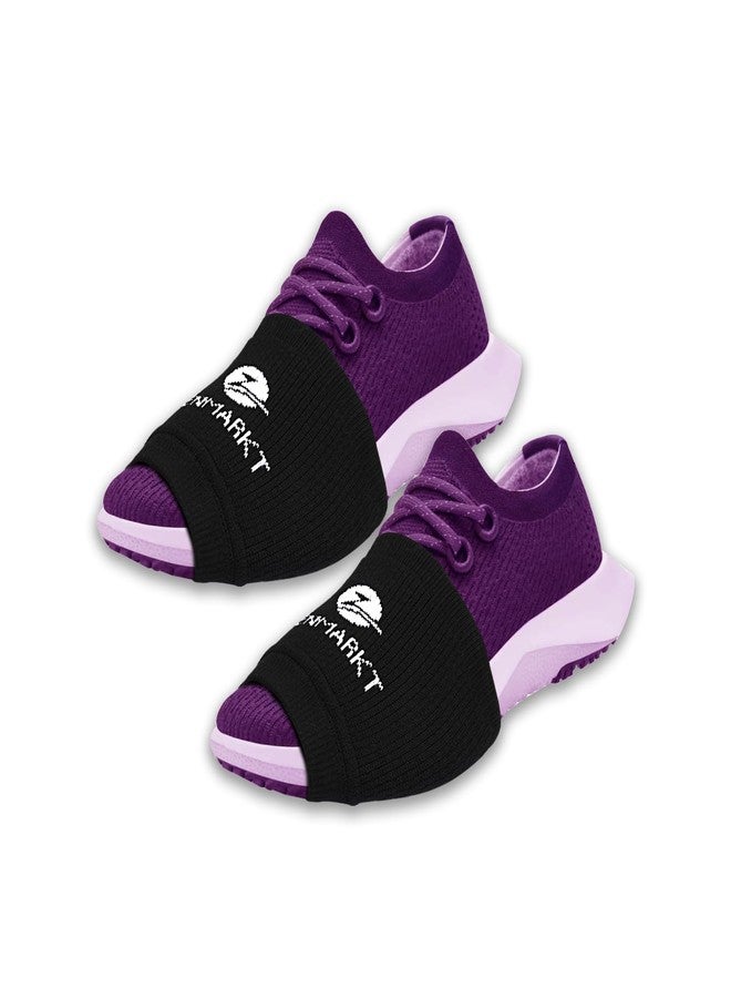 Zenmarkt Dance Socks Over Sneakers - Pivot Freely & Safely Twist on Smooth Floors - Ideal Dance Accessories for All Dancers - Enhance Turn Moves with Gripping Dance Socks, 2-Pairs Pack - Image 1
