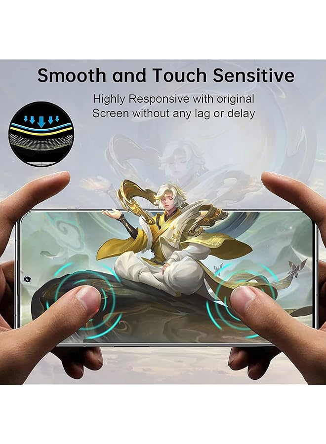 erorex 3 Pack For Honor X9A Privacy Screen Protector Anti Spy Tempered Glass Film 9H Tempered Glass Screen Replacement Anti Peep Screen Protector Film For Honor X9A Privacy - Image 5