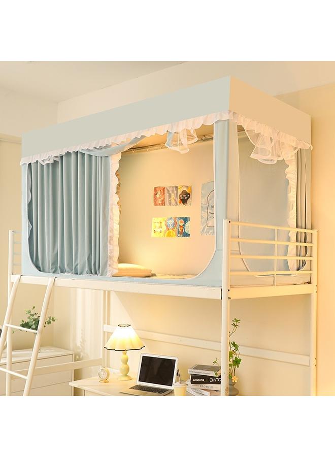 Bluejw Commercial Student Dormitory Mosquito Net 90x 200 Extended Telescopic Bed Curtain Curtain Integrated Shading Upper And Lower Bunk - Image 5