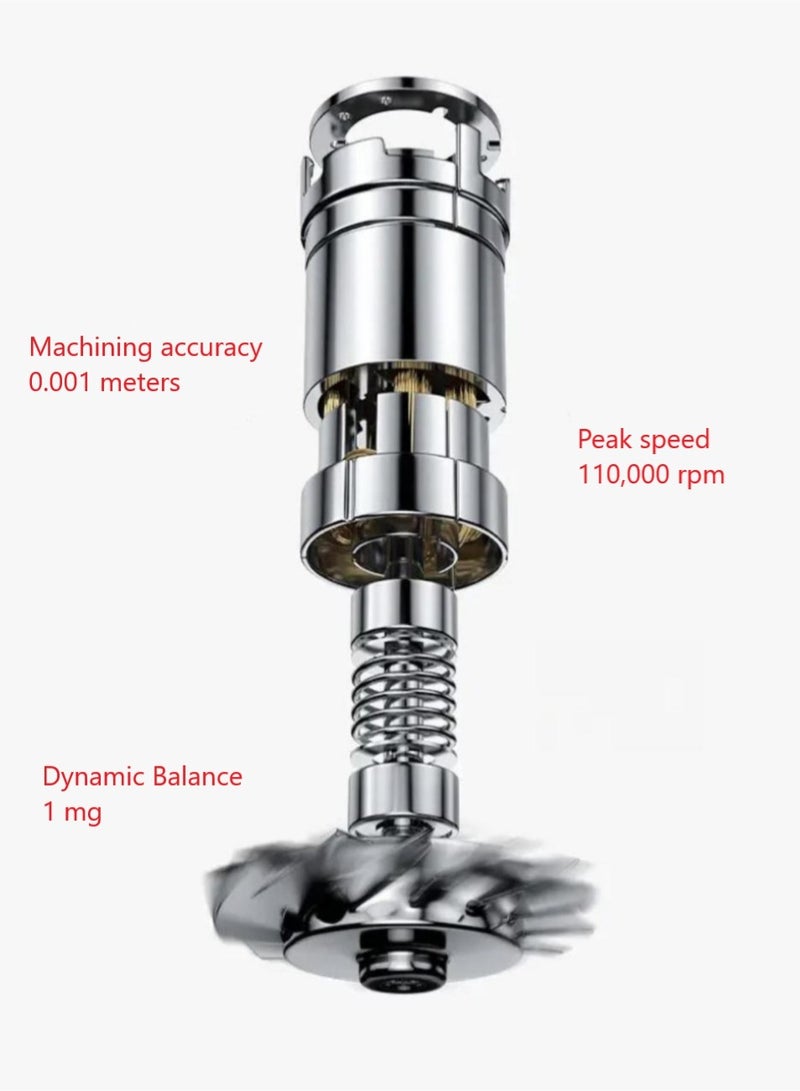 Changli Professional Brushless, Portable Blow Dryer Fast Drying for Salon Look, 3 Speed,4 Heat Settings with 5 Magnetic attachments for Quick Drying and efficient Styling - Image 4