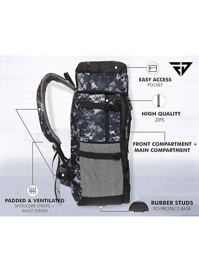 Fur Jaden 55 LTR Rucksack Travel Backpack Bag for Trekking, Hiking with Shoe Compartment - Image 4