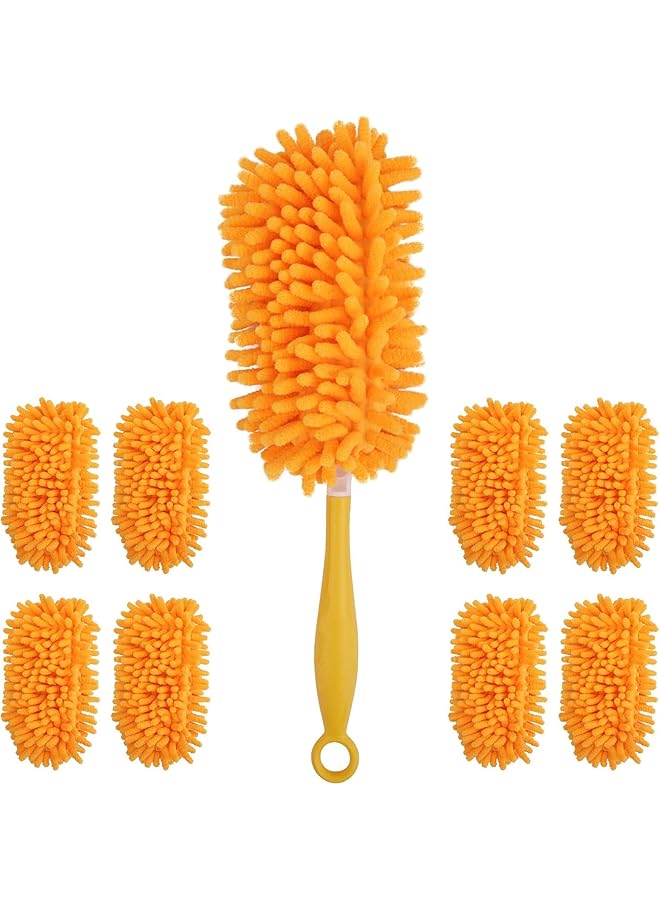 promass Dusters for Swiffer - Reusable Duster Refill Compatible with Swiffer Hand Duster, 360 Heavy Duty Dusters Refills 8 Pack, Duster for Cleaning High Ceiling, Blinds(Handle is Included） - Image 1