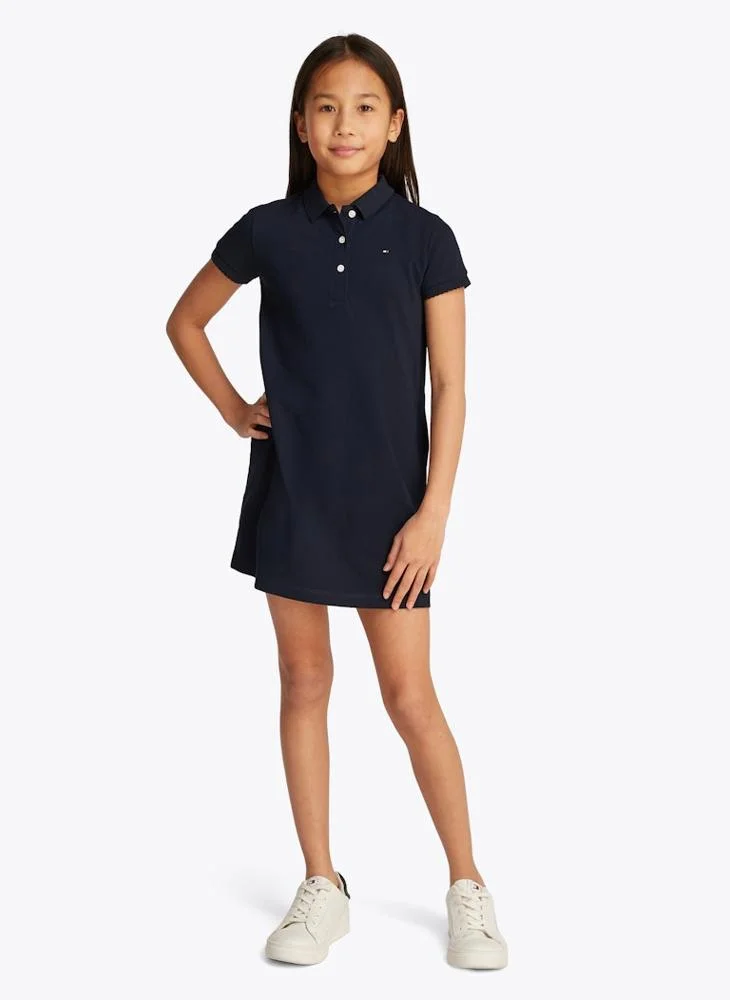 تومي هيلفيغر Kids Essential Polo Dress