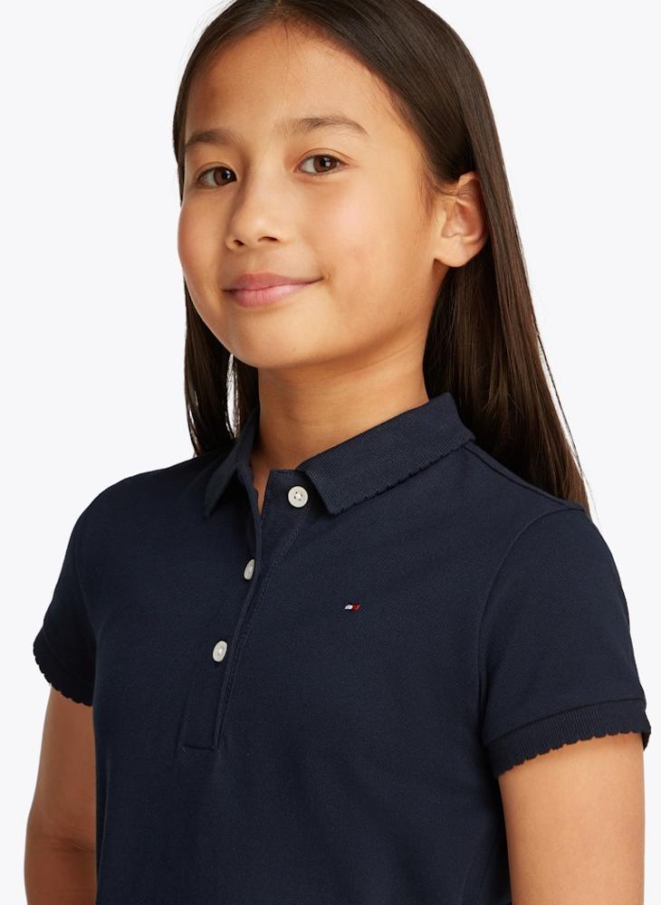 TOMMY HILFIGER - Kids Essential Polo Dress - Image 1