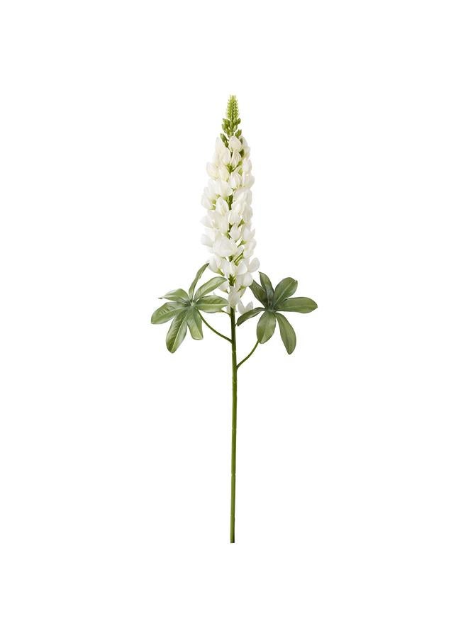 erorex Artificial flower, Lupin/white, 74 cm - Image 1