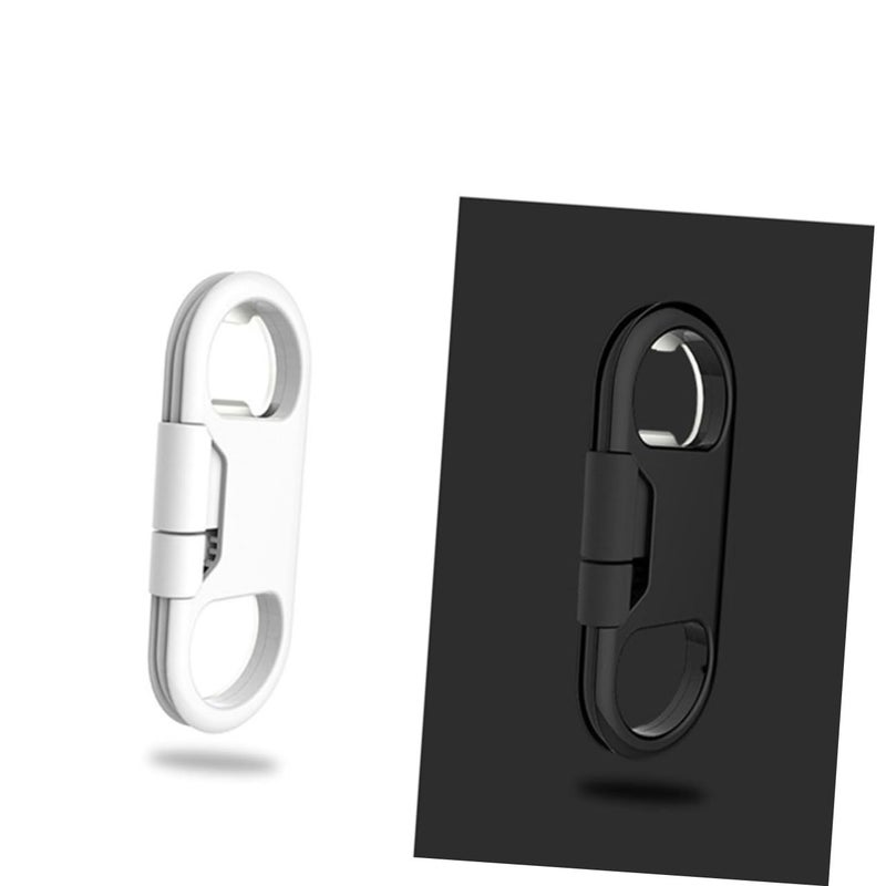 Multifunctional Bottle Opener Keychain With Micro USB Charging And Data Cable - Image 4