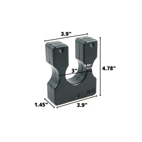 Ader Sporting Goods لوحة محول وزن أدر الرياضية - 2.5 رطل - Image 4