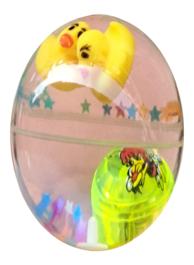 JNiL Multicolour LED Flashing Water Bouncing Ball Anti-Stress Gift Fun Toys for Children (15cm, 150g, 1 count) - Image 4
