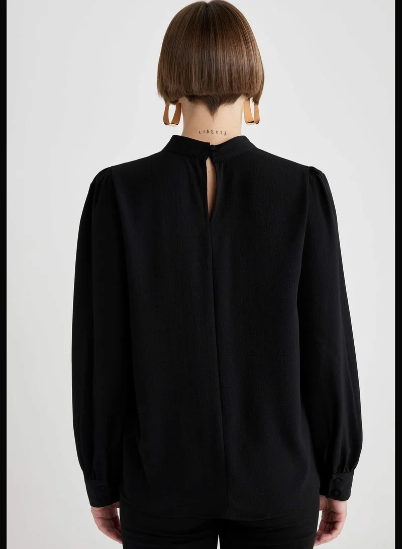 DeFacto Woman Woven Long Sleeve Blouse