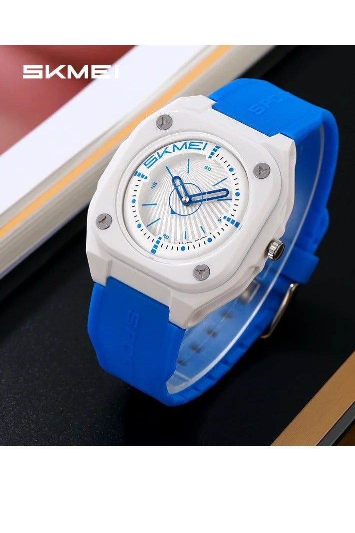 SKMEI Designer new style, PU strap sports watch, multi-function waterproof watch, pointer dial, gift for men and women - Image 3