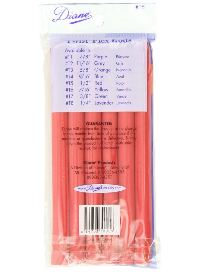 Diane 7 Inch Twist Flex Red 1/2 Inch 6 Count - Image 3