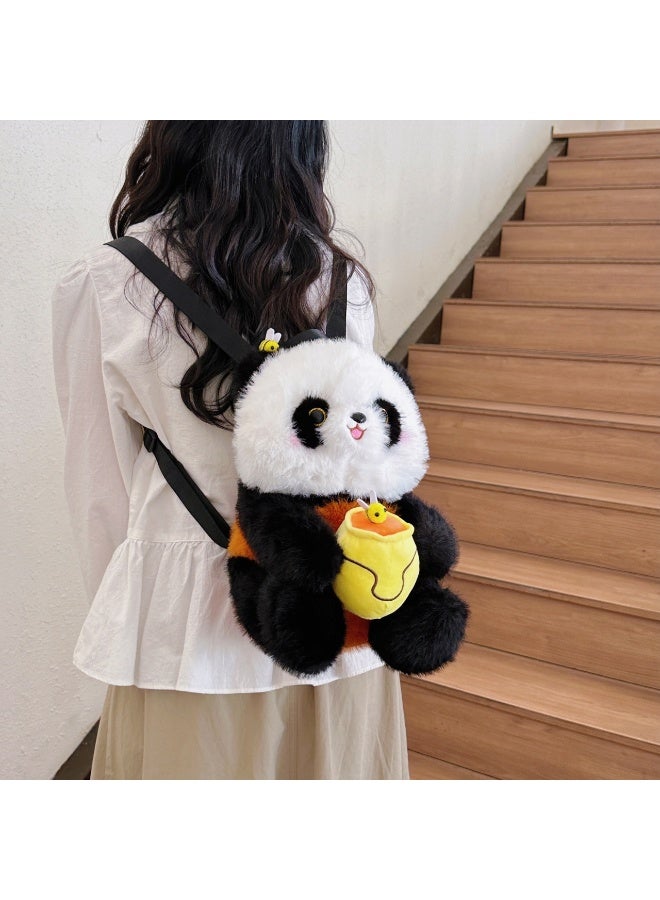 لبونير حقيبة ظهر الباندا الصغيرة اللطيفة، مناسبة لتقديم الهدايا والاستخدام الشخصي على حد سواء، متعددة الاستخدامات ومتوافقة لمختلف المناسبات. - Image 2