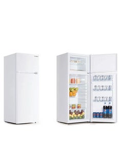 AURORA Two-door Refrigerator with Capacity of: 396 Liters/14 Feet - Environmentally Friendly Refrigerant Gas R600a Good Energy-Saving Consumption Movable Stands for Easy Movement White AR-580RNK  - Image 4