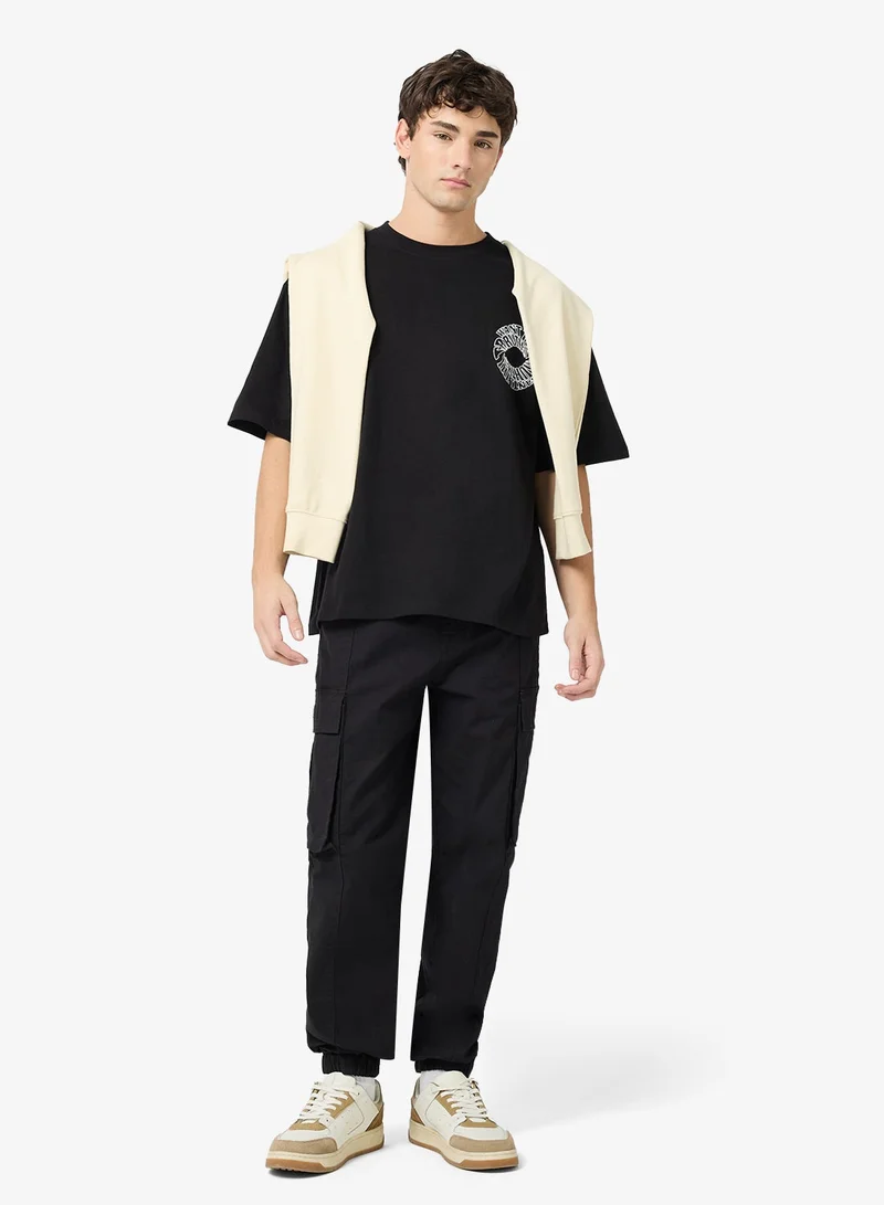 Seventy Five  Graphic Print Regular Size Tees for Men | Best Price UAE