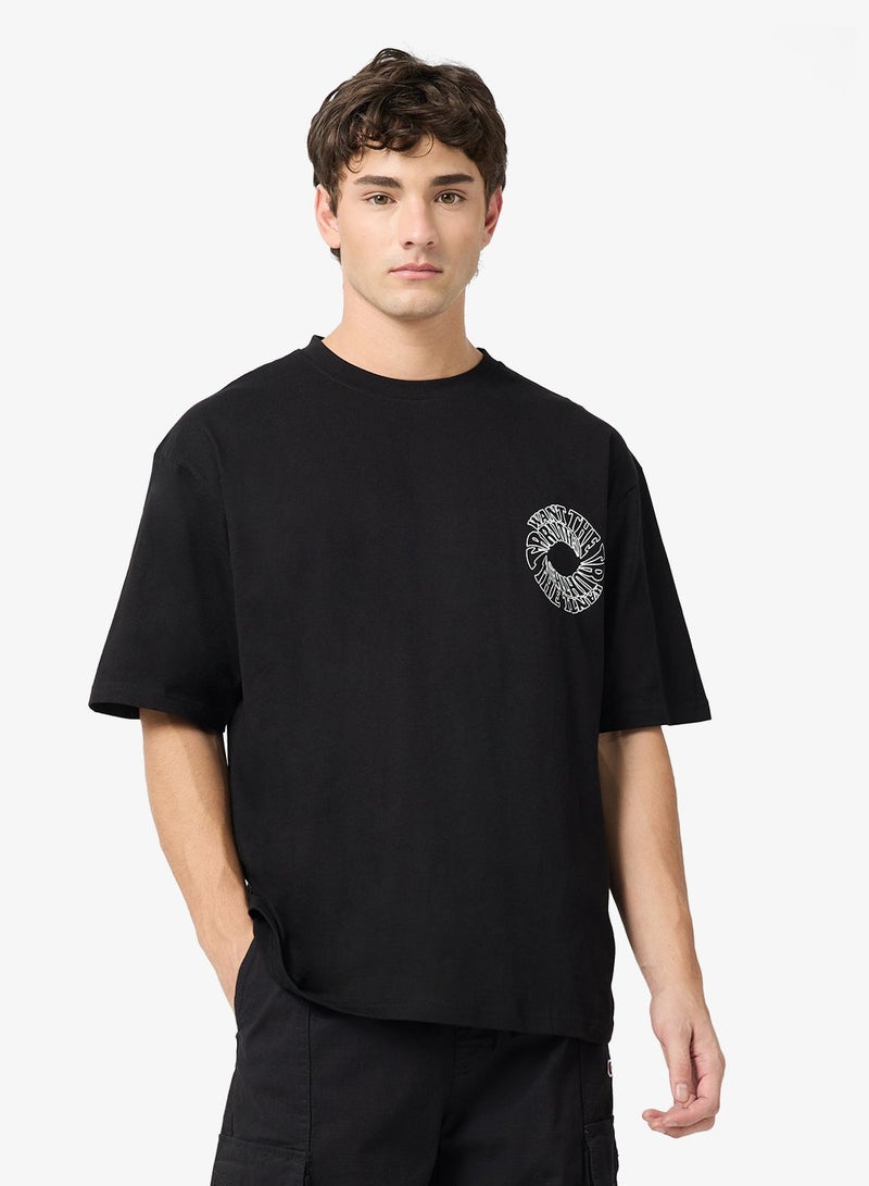 سفنتي فايف تيشيرتات مطبوعة برسومات مقاس عادي - Image 1