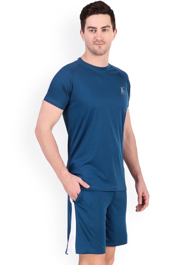 PREEN Round Neck T-Shirt With Shorts Co-Ords - Image 4