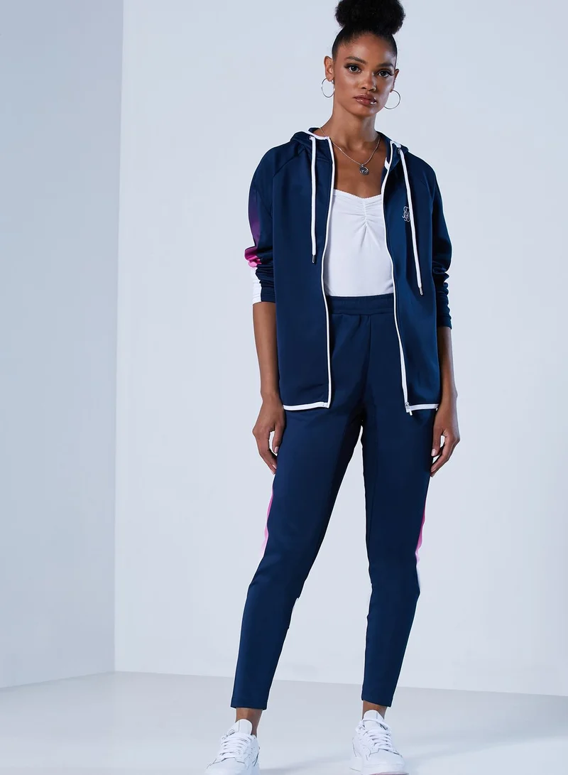 SikSilk Athlete Stripe Track Pants