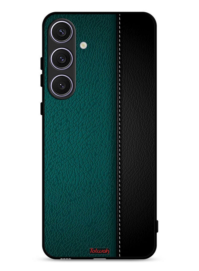 Tolwak غطاء حماية لهاتف سامسونج جالاكسي S25 FE بنمط جلد