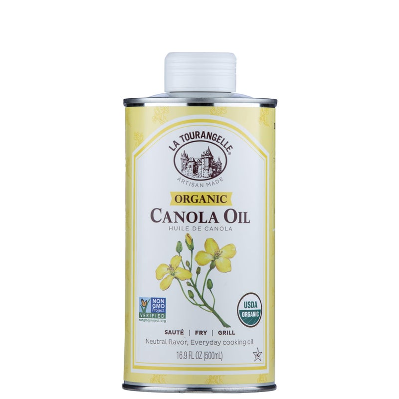 La Tourangelle Organic Canola Oil ExpellerPressed NonGMO Canola Seeds Pesticide and Chemical Free High Heat Neutral Cooking Oil 169 Fl Oz - Image 3