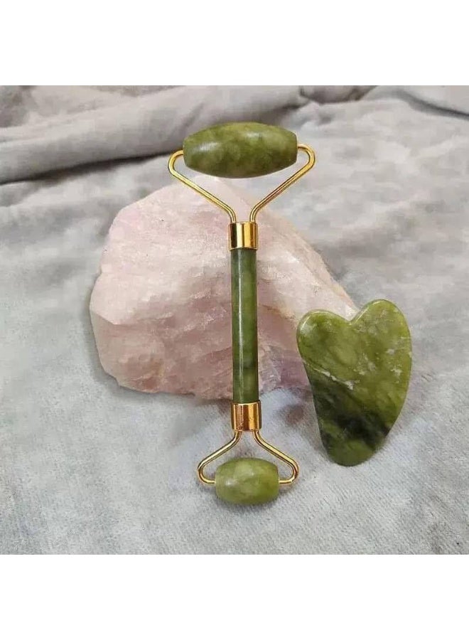 Generic valueable 1 Gua Sha facial massager for face, neck, and eye treatment; facial roller for routine skincare. - Image 2
