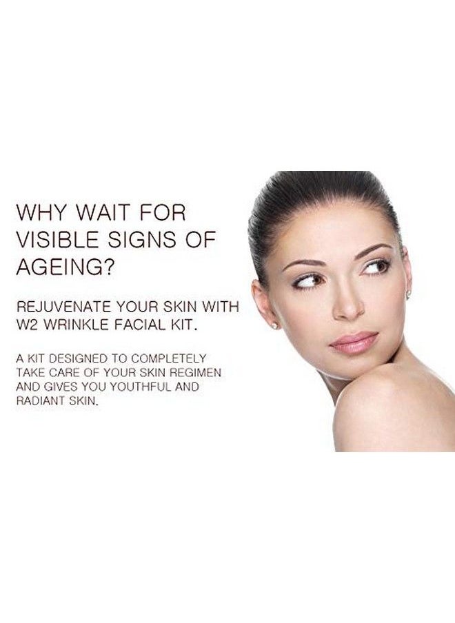 W2 Why Wait Facial Kit Complete Skin Care Rich Facial Set (Anti Ageing & Anti Wrinkle Kit) (Pack Of 1)  - Image 3