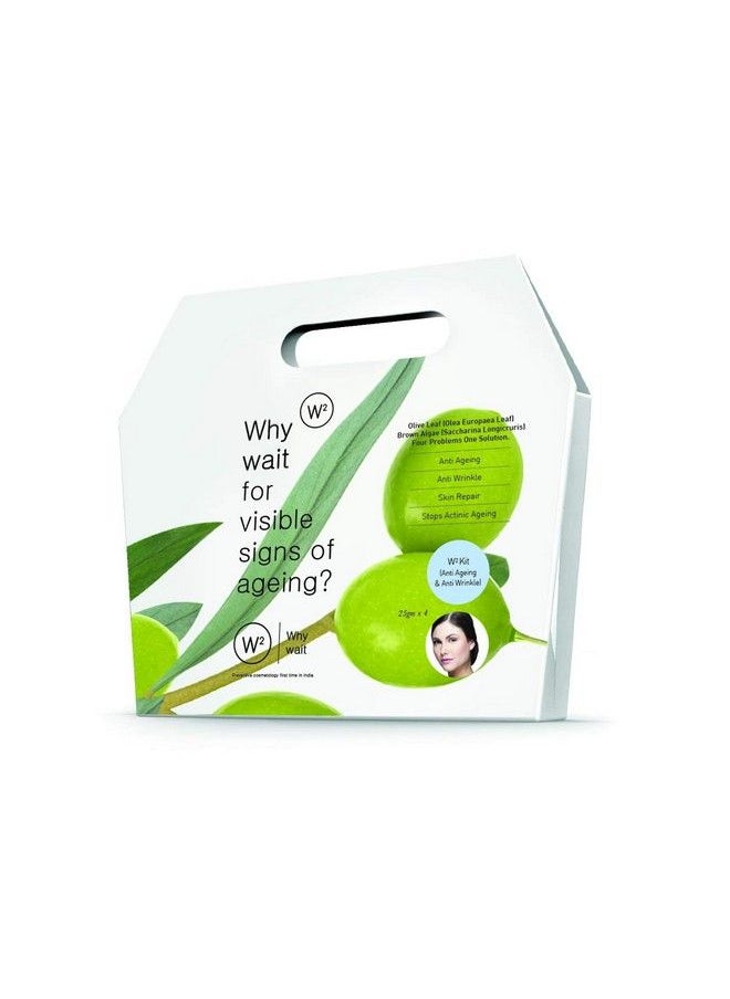 W2 Why Wait Facial Kit Complete Skin Care Rich Facial Set (Anti Ageing & Anti Wrinkle Kit) (Pack Of 1)  - Image 2