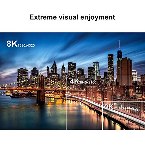 CableCreation 8K HDMI Cable 6.6FT/2m, 48Gbps Fast Speed 3D 8K@60 4K@120 144Hz HDMI to HDMI Cable eARC HDR10 HDCP 2.2 2.3 for MacBook Pro, Roku TV, HDTV, PS5, PS4, Xbox, Blu-ray - Image 3