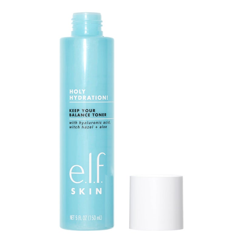 elf e.l.f. Keep Your Balance Toner, Gentle, Refreshing, Removes Makeup & Impurities, Hydrates, Cleanses, Soothes, Infused with Hyaluronic Acid, Witch Hazel and Aloe, 5.07 Fl Oz - Image 3
