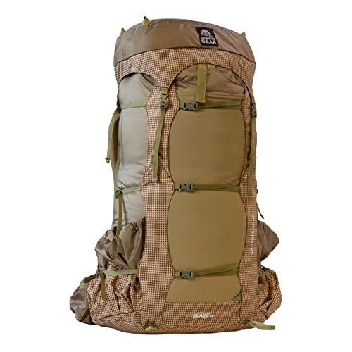 Granite Gear حقيبة ظهر جرانيت جير بليز 60 لتر - طين الفخار / مربعات بني / وولاي عادي - Image 1